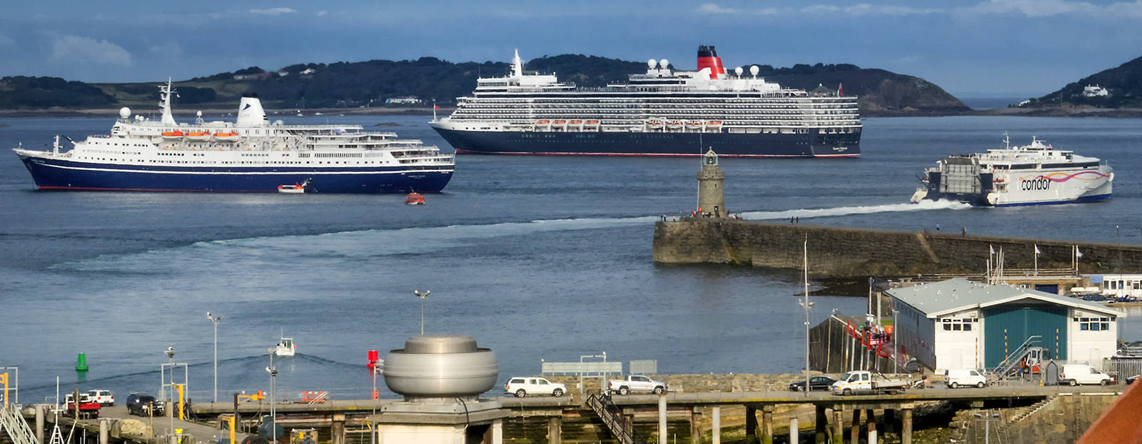 cruise liners in guernsey