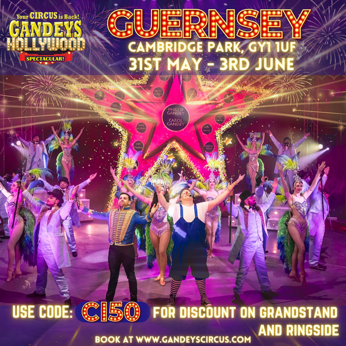 Discount Code for tickets Circus at Cambridge Park 31st May 3rd